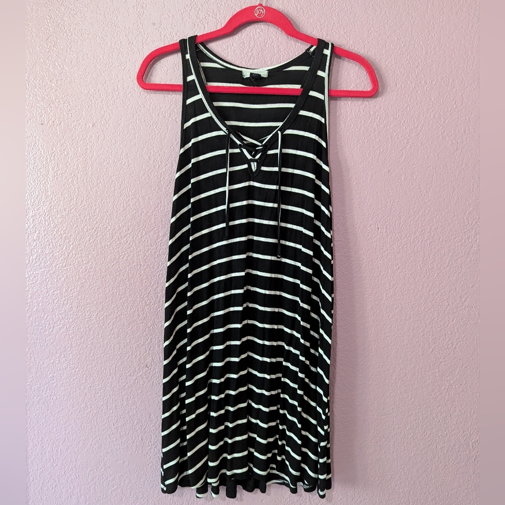 Billabong Mini Lace Up Skater Dress